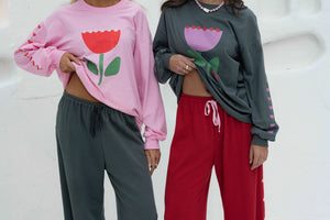 Häll Störe / Bloom Long Sleeve - Pink
