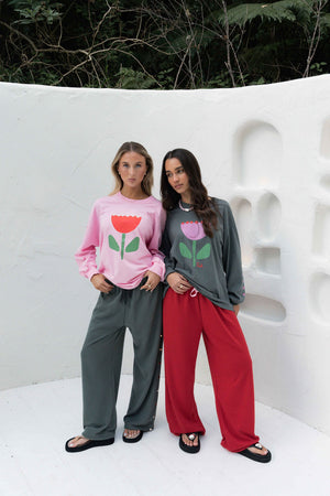 Häll Störe / Bloom Long Sleeve - Pink