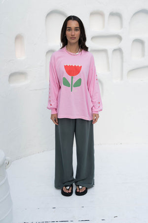 Häll Störe / Bloom Long Sleeve - Pink