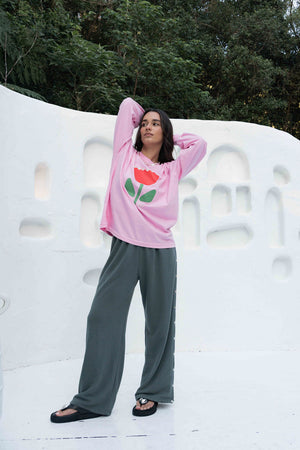 Häll Störe / Bloom Long Sleeve - Pink