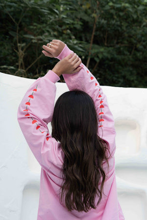Häll Störe / Bloom Long Sleeve - Pink