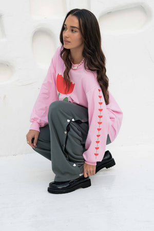 Häll Störe / Bloom Long Sleeve - Pink