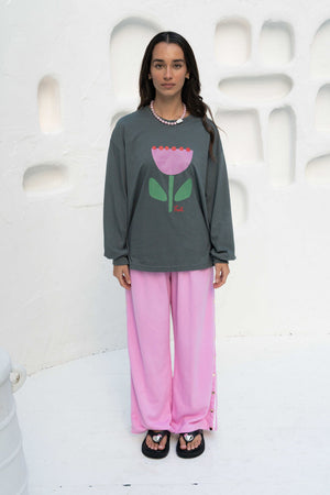 Häll Störe / Bobbi Pant Heart Snap - Musk