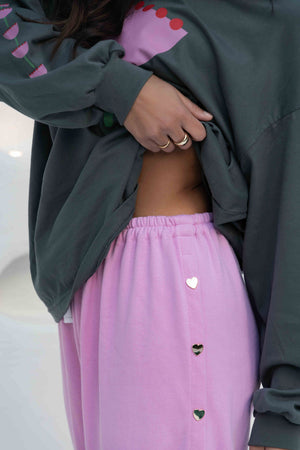 Häll Störe / Bobbi Pant Heart Snap - Musk