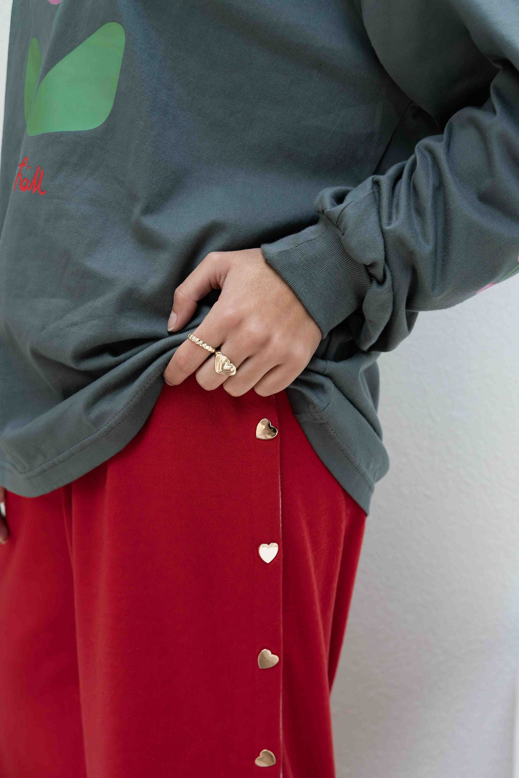 Häll Störe / Bobbi Pant Heart Snap - Lipstick