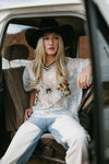 Far Mer / Lace Raglan Tee Blood& Bones