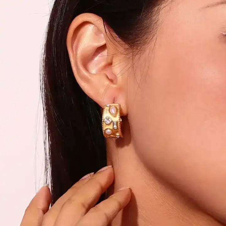 Sun Soul / Margot Earring - Gold