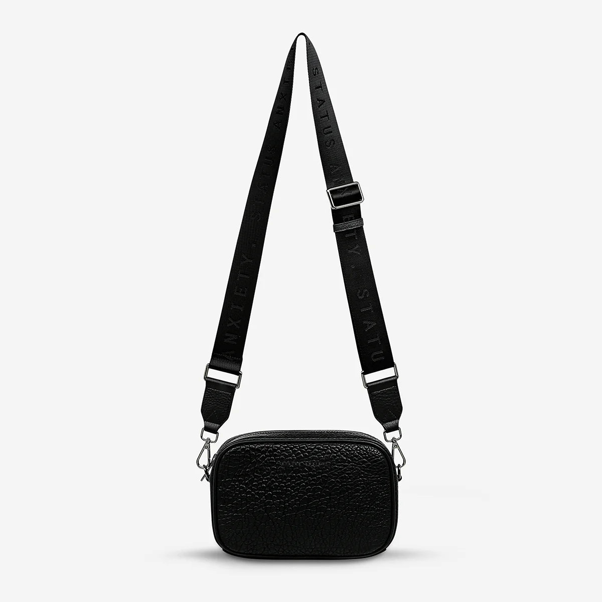 Status Anxiety Plunder Bag Black Bubble Sadie Lou Boutique