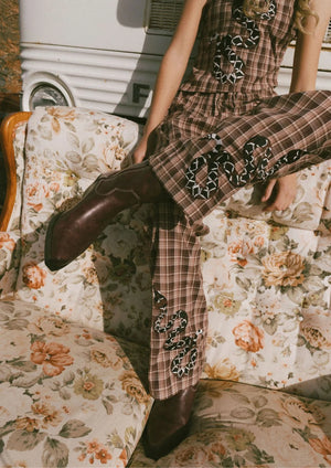 Far Mer / Rattlesnake Plaid Pant