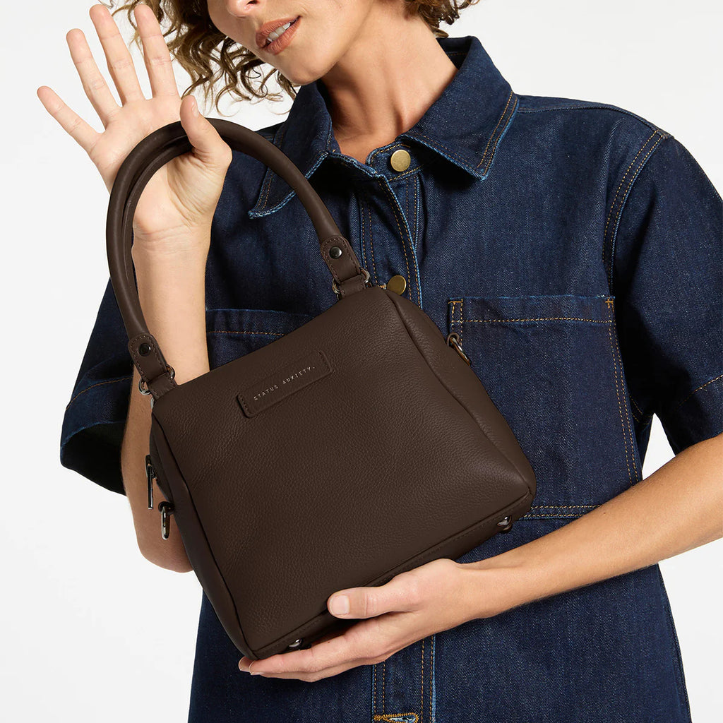 Status Anxiety / Mini Mountains Bag - Cocoa