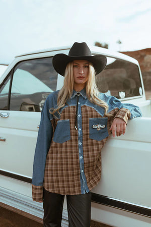 Far Mer / Texas Button Up