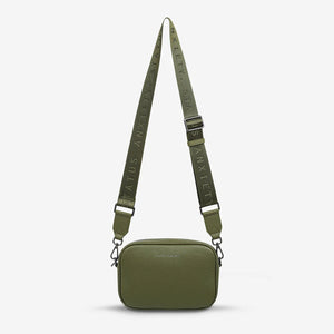 Status Anxiety // Plunder Bag With Webbed Strap - Khaki